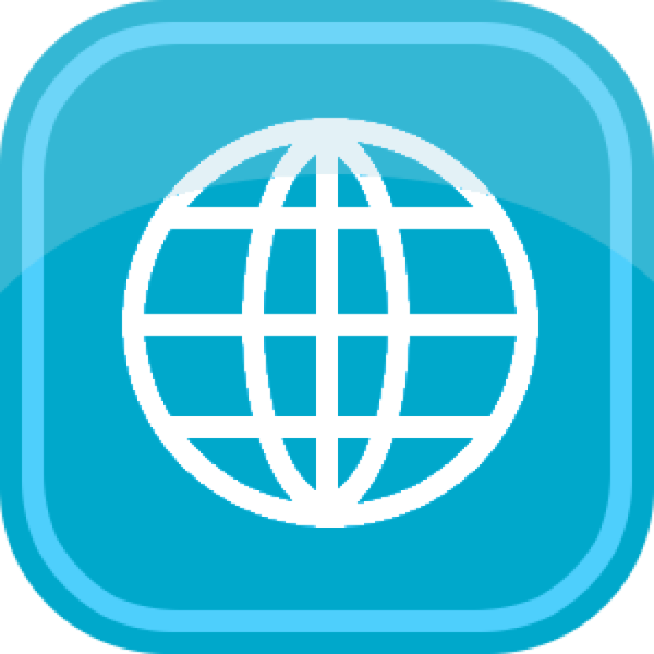 Значок интернета www