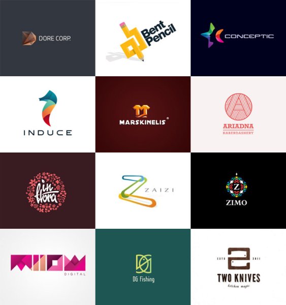 Современные логотипы