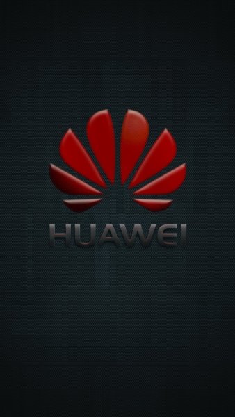 Обои вертикальные логотип Huawei