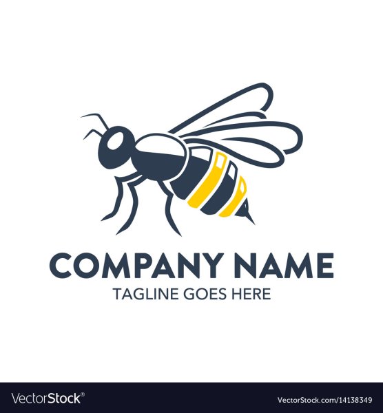 Логотип пчела бренд