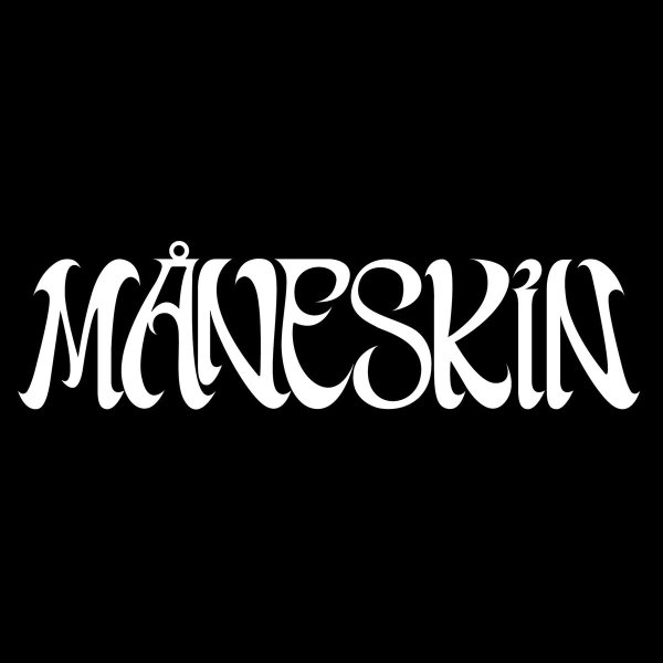 Надпись группы Maneskin