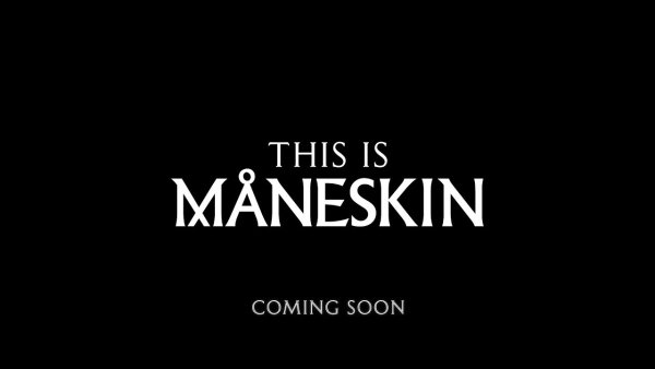 Надпись Maneskin