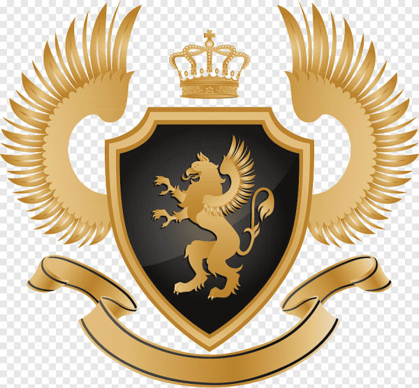 Геральдический щит с короной