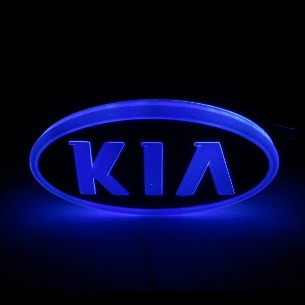 Светящийся логотип Kia Sportage