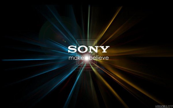 Sony надпись