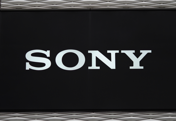Sony надпись
