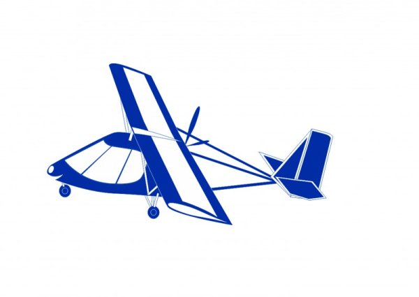 Пассажирский самолет логотип