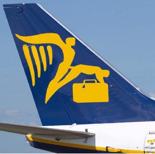 Арт самолёт логотип