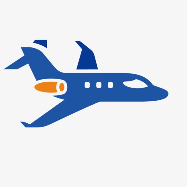 Значок самолета для детей