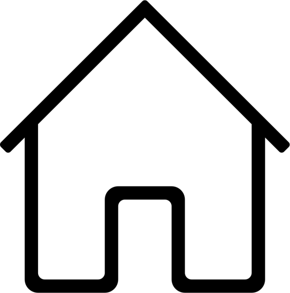 Домик схематично без фона