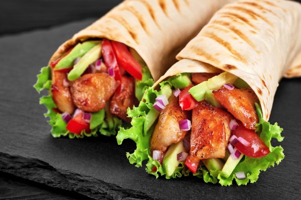 Турецкий дурум кебаб