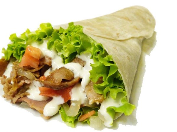 Ингредиенты для шаурмы клипарт