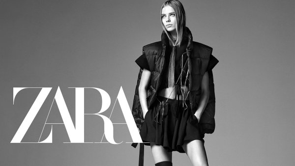 Реклама одежды Zara