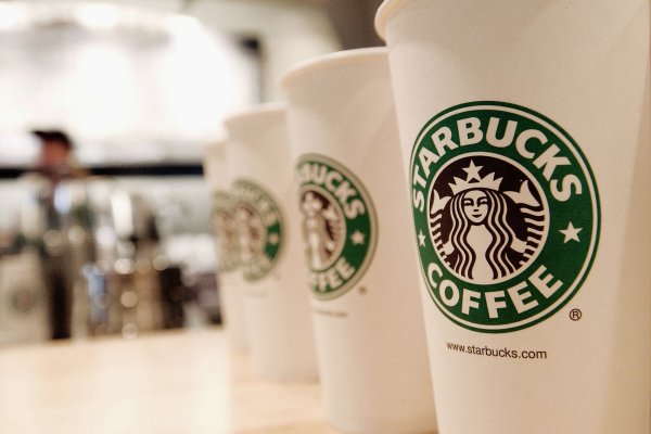 Значок Starbucks кофе