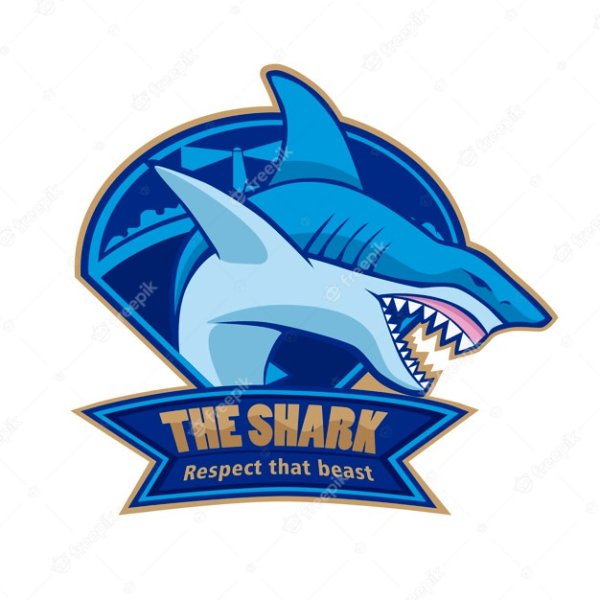 Логотип акулы для клана