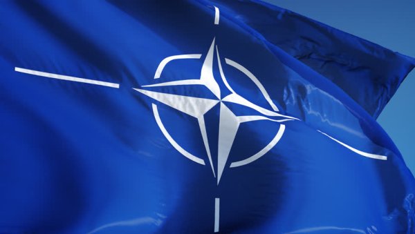 Флаг Альянса НАТО