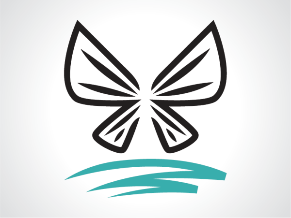 Бабочка логотип