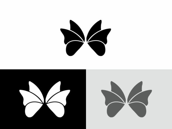 Джентельменская бабочка лого