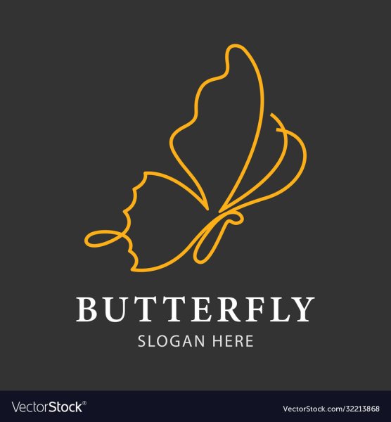 Бабочка логотип
