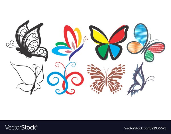 Логотип бабочка бренд