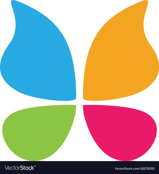 Butterfly vector logo