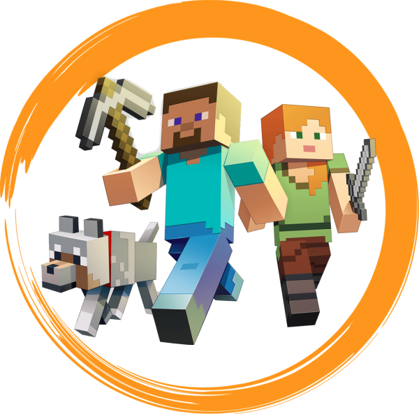 Minecraft логотип