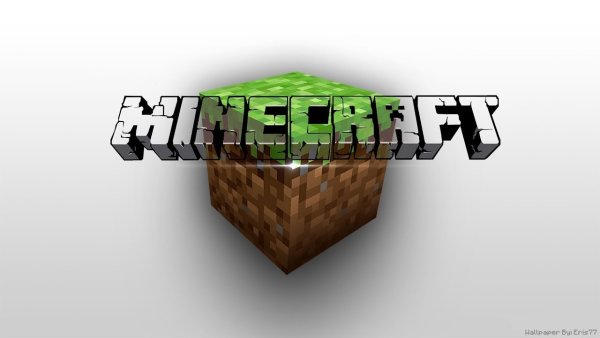 Майнкрафт логотип