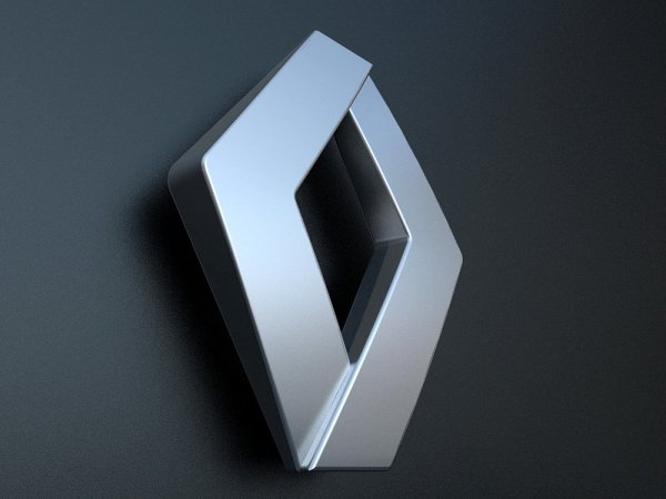 3d логотип Рено Дастер