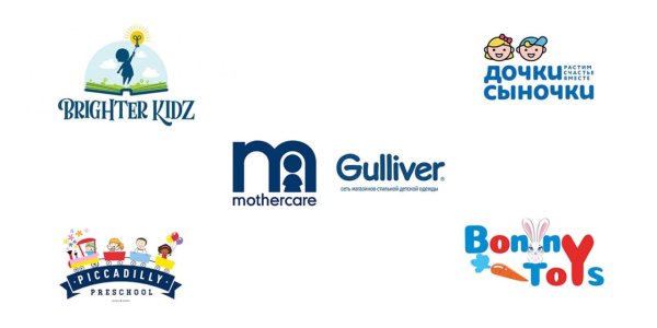 Логотипы детских центров