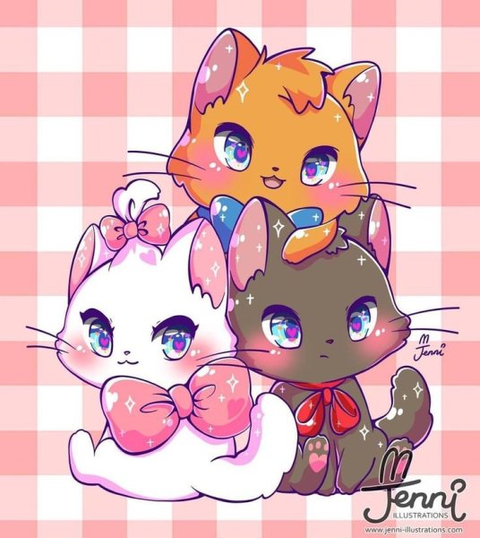 Кавайные котики