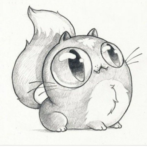 Рисунки простым карандашом