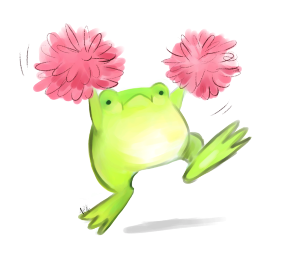 Милые рисуночки лягушек