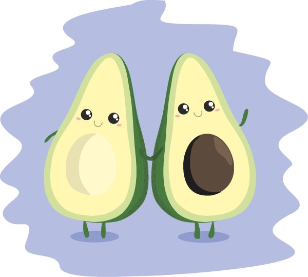 Авокадо с глазками