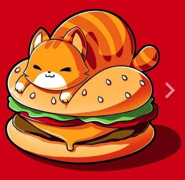 Милые мультяшные еда