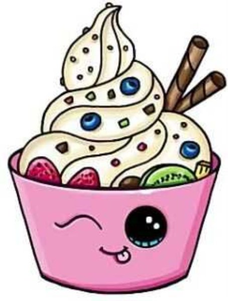 Рисунки для срисовки еда