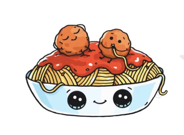 Милые картиночки с едой