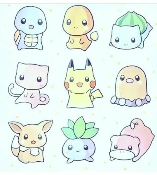 Рисунки для срисовки няшные