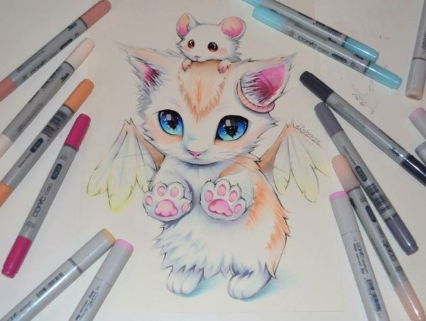 Очень красивые и милые рисунки