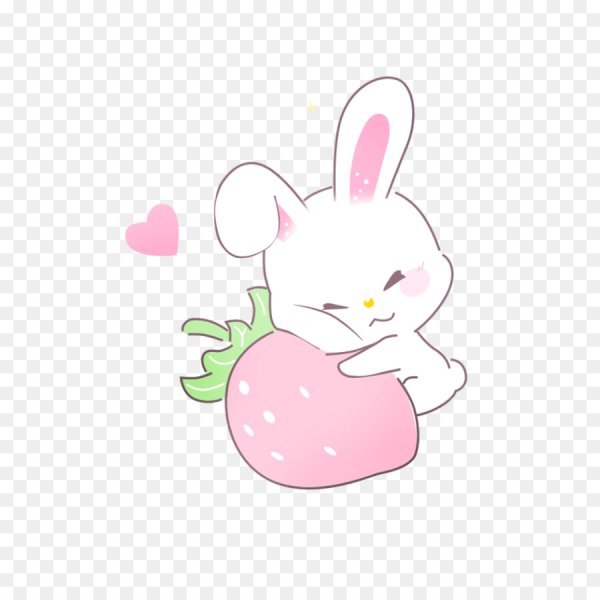 Милый зайчик арт