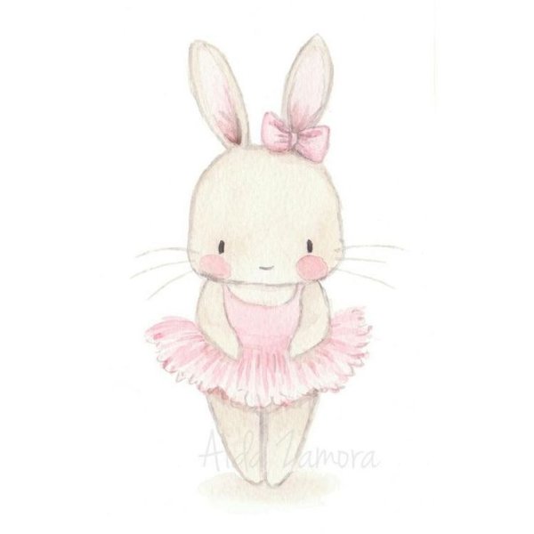 Милые иллюстрации зайчика