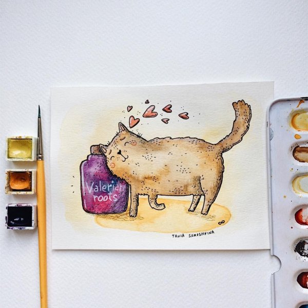 Милые креативные рисуночки