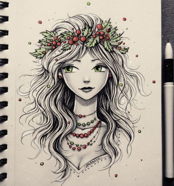 Сложные рисунки для срисовки