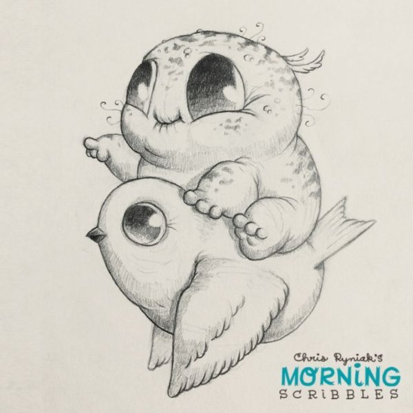 Милые монстрики скетчи