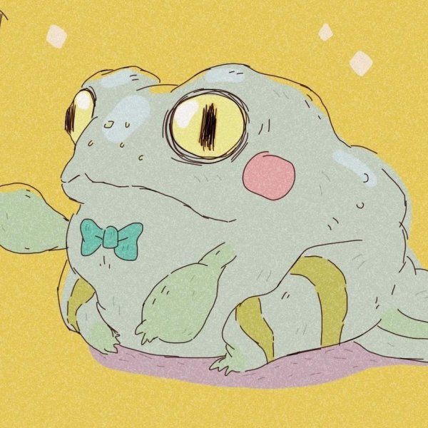 Лягушки милые арты