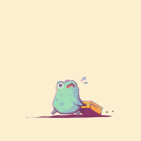 Лягушка Минимализм