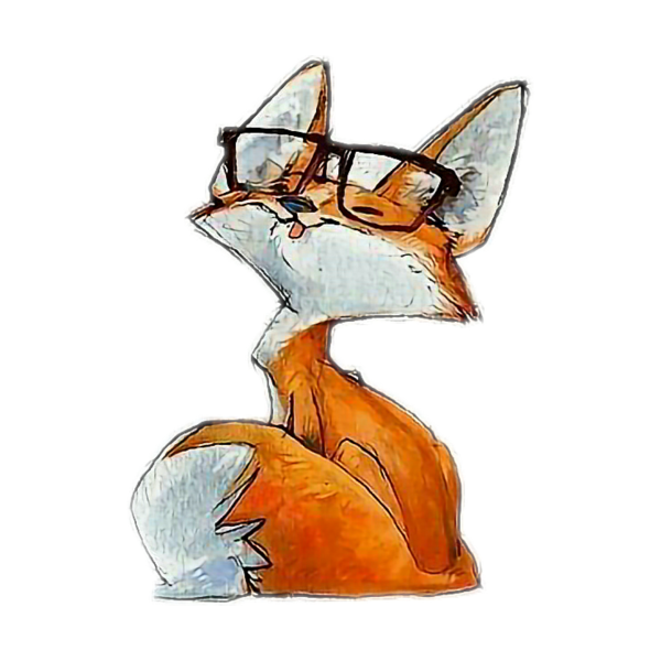 Лисенок в очках