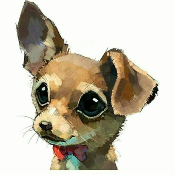 Милые собачки мультяшные