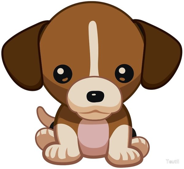 Кавайные щенки