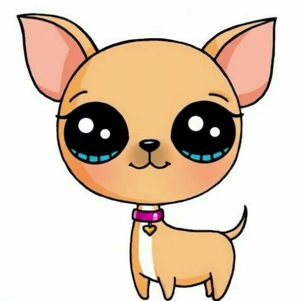 Кавайные картинки для срисовки