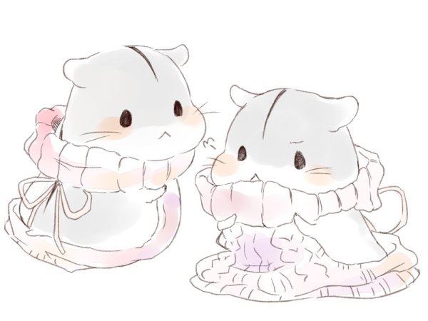 Анимешный хомяк